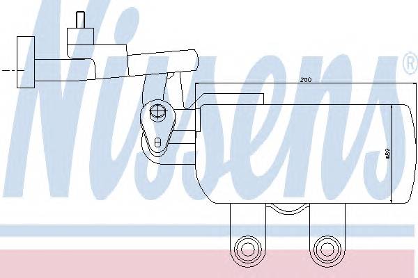 NISSENS 95385 Осушитель, кондиционер