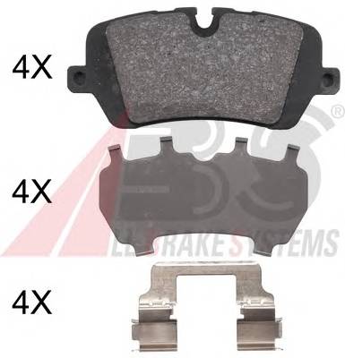 A.B.S. 37981 Комплект тормозных колодок... A.B.S. 37981 Комплект тормозных колодок...