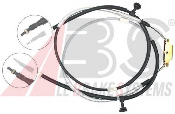 A.B.S. K17205 Трос, стояночная тормозная 
