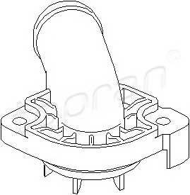 TOPRAN 109 823 Фланець охолоджувальної рі... TOPRAN 109 823 Фланець охолоджувальної рі...