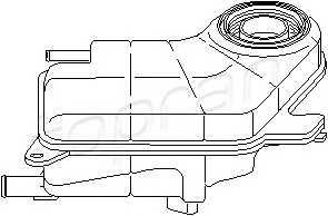TOPRAN 109 343 Компенсационный бак, охлаж
