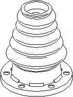 TOPRAN 102 777 Пыльник, приводной вал
