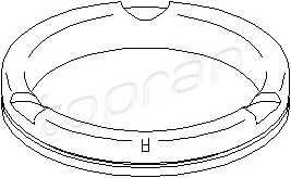 TOPRAN 103 744 Подшипник качения, опора ст