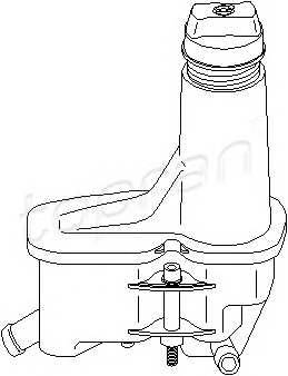 TOPRAN 108 569 Компенсационный бак, гидра