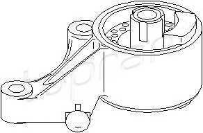 TOPRAN 206 160 Подвеска, двигатель
