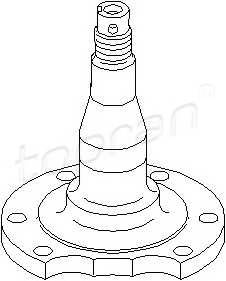 TOPRAN 111 407 Маточина колеса