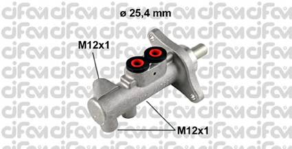 CIFAM 202-609 Главный тормозной цилиндр CIFAM 202-609 Главный тормозной цилиндр