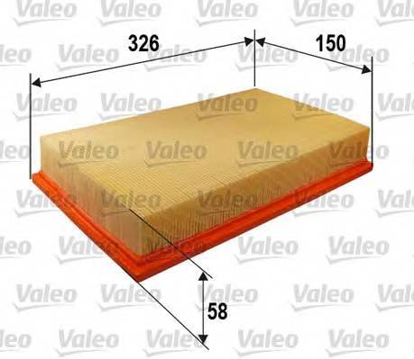 VALEO 585282 Воздушный фильтр VALEO 585282 Воздушный фильтр