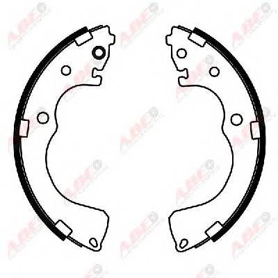 ABE C03040ABE Комплект тормозных колодок
