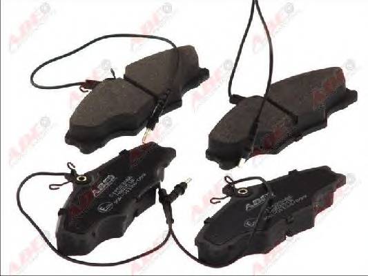 ABE C1P023ABE Комплект тормозных колодок