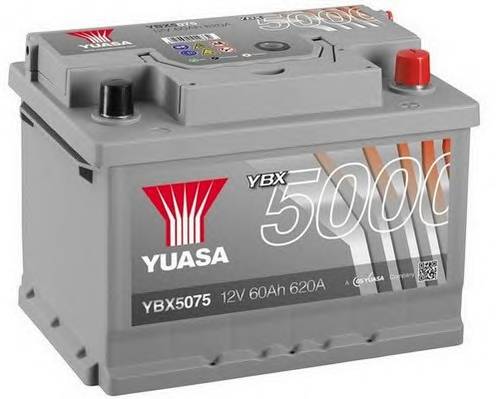 YUASA YBX5075 AKUMULATOR 60AH/620A P YUASA ELITE