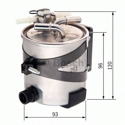 BOSCH F 026 402 016 Паливний фільтр BOSCH F 026 402 016 Паливний фільтр