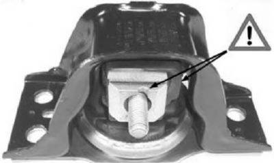 Metalcaucho 05144 Підвіска, двигун