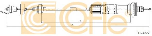 COFLE 11.3029 Трос зчеплення