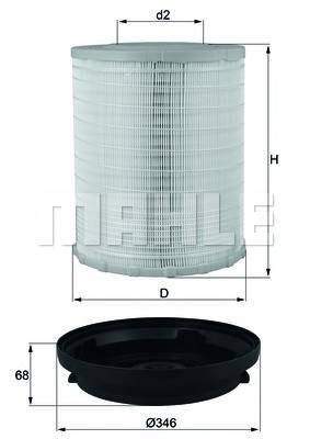 KNECHT LX 3480 KIT Воздушный фильтр