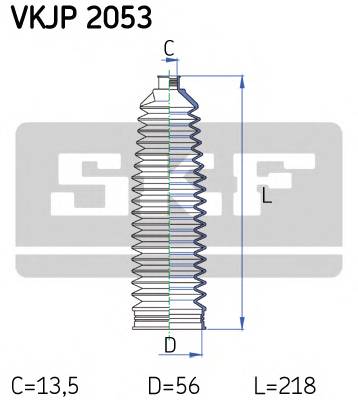 SKF VKJP 2053 Комплект пылника, рулевое у