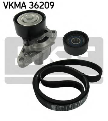 SKF VKMA 36209 Поликлиновой ременный комп