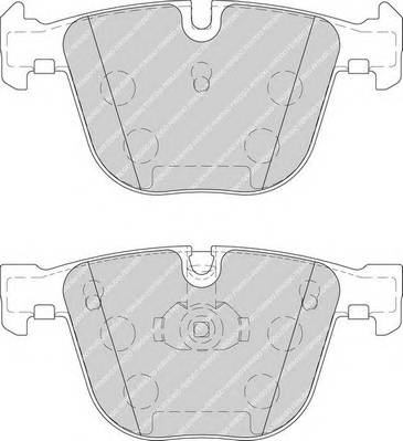 FERODO FDB1672 Комплект тормозных колодок