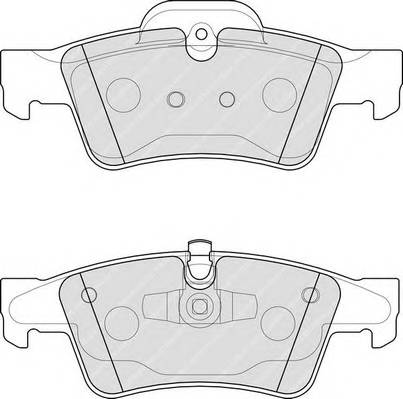 FERODO FDB1831 Комплект тормозных колодок...