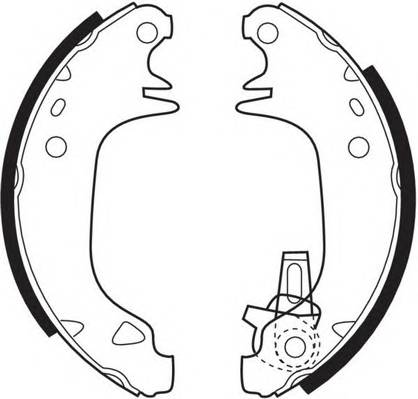 FERODO FSB293 Комплект тормозных колодок