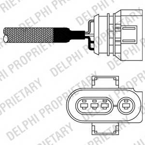 DELPHI ES10967-12B1 Лямбда-зонд DELPHI ES10967-12B1 Лямбда-зонд