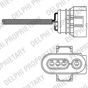 DELPHI ES20256-12B1 Лямбда-зонд DELPHI ES20256-12B1 Лямбда-зонд