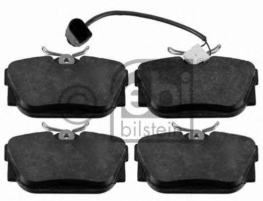 FEBI BILSTEIN 16412 Комплект тормозных колодок