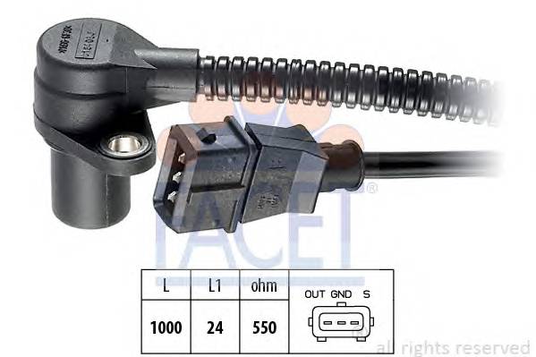 FACET 9.0164 Датчик імпульсів; Датчик ім...