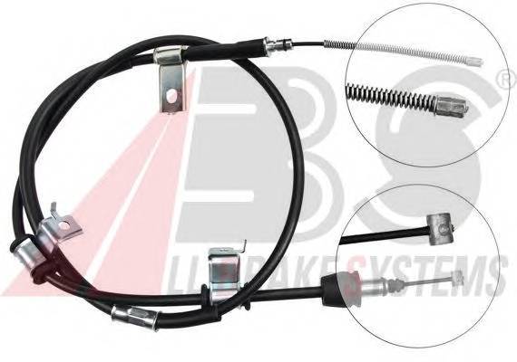 A.B.S. K17127 Трос, стояночная тормозная 
