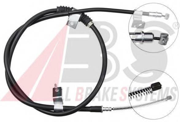 A.B.S. K17297 Трос, стояночная тормозная 