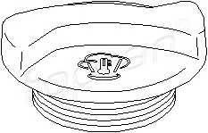 TOPRAN 103 451 Крышка, резервуар охлаждаю