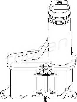 TOPRAN 108 568 Компенсационный бак, гидра