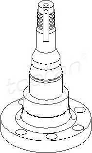 TOPRAN 103 511 Ступица колеса