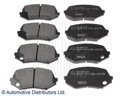 BLUE PRINT ADC44282 Комплект гальмівних колодо... BLUE PRINT ADC44282 Комплект гальмівних колодо...