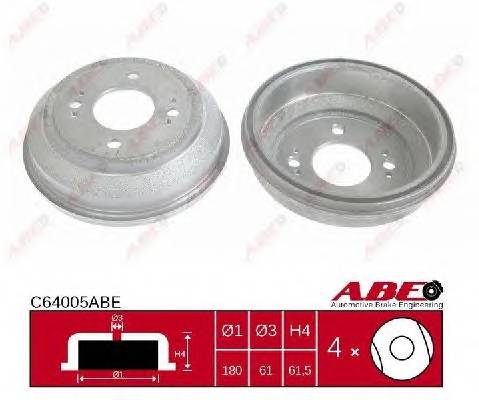 ABE C64005ABE Тормозной барабан