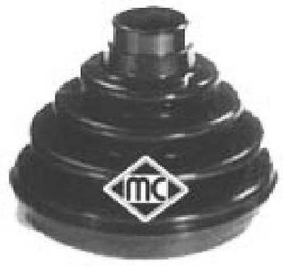 Metalcaucho 00217 Пыльник, приводной вал