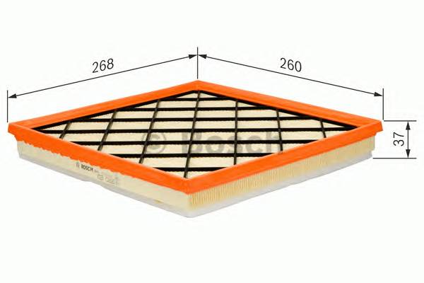 BOSCH F 026 400 217 Воздушный фильтр