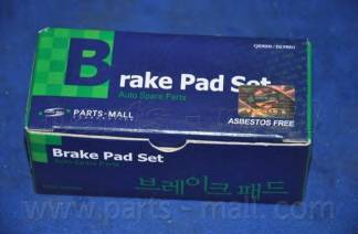 PARTS-MALL PKG-001 Комплект тормозных колодок... PARTS-MALL PKG-001 Комплект тормозных колодок...