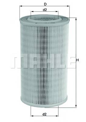 KNECHT LX 803 Воздушный фильтр KNECHT LX 803 Воздушный фильтр