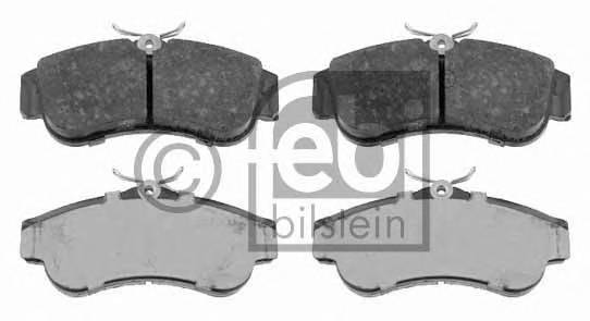 FEBI BILSTEIN 16201 Комплект гальмівних колодо...