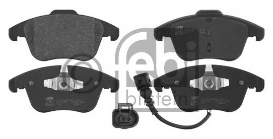 FEBI BILSTEIN 16768 Комплект тормозных колодок