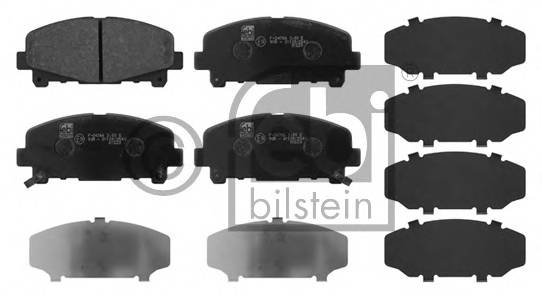 FEBI BILSTEIN 16792 Комплект тормозных колодок