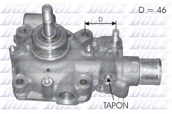 DOLZ B121 Водяний насос DOLZ B121 Водяний насос