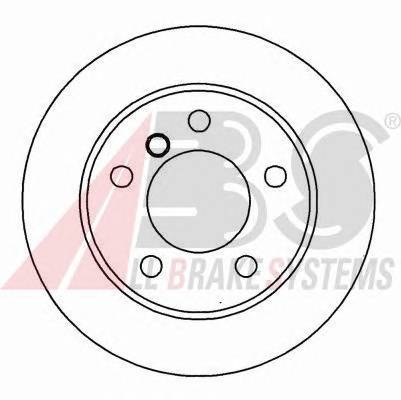 A.B.S. 16084 Тормозной диск