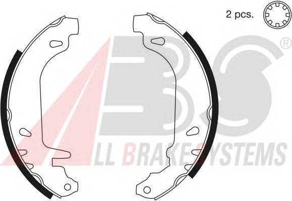 A.B.S. 8135 Комплект тормозных колодок