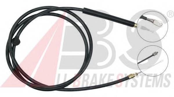 A.B.S. K12391 Трос, стояночная тормозная 
