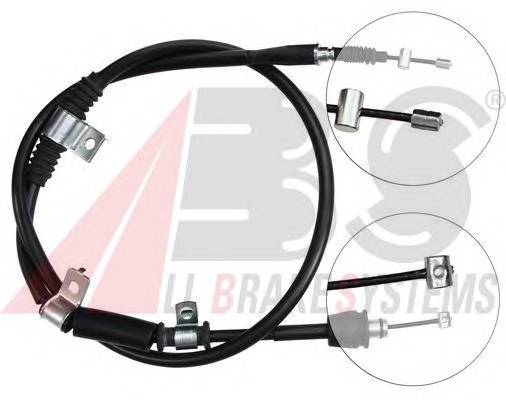 A.B.S. K17088 Трос, стояночная тормозная 