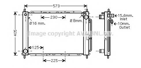 AVA QUALITY COOLING RTM405 модуль охлаждения AVA QUALITY COOLING RTM405 модуль охлаждения