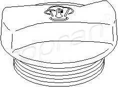 TOPRAN 107 532 Крышка, резервуар охлаждаю