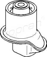 TOPRAN 103 057 Втулка, балка моста